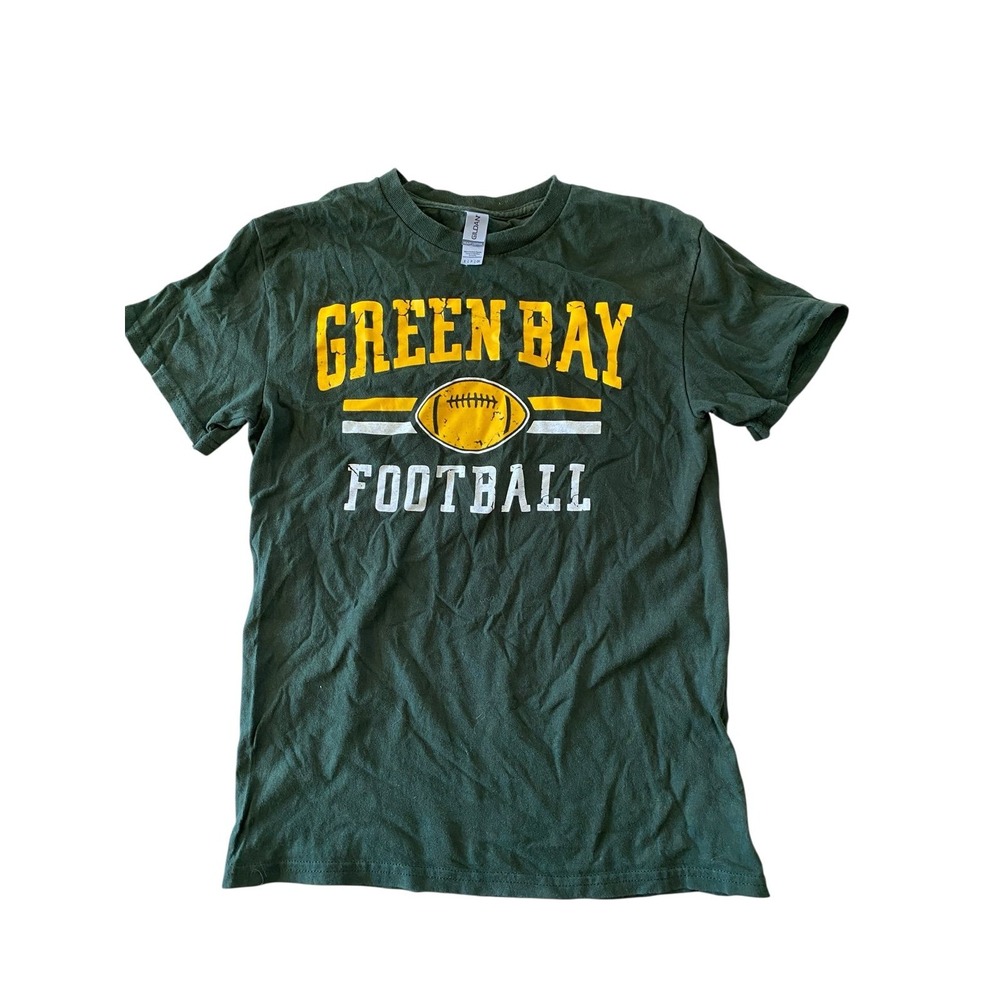 Gildan - Green Bay‎ Football T-Shirt (S) - Sports Fan Tee